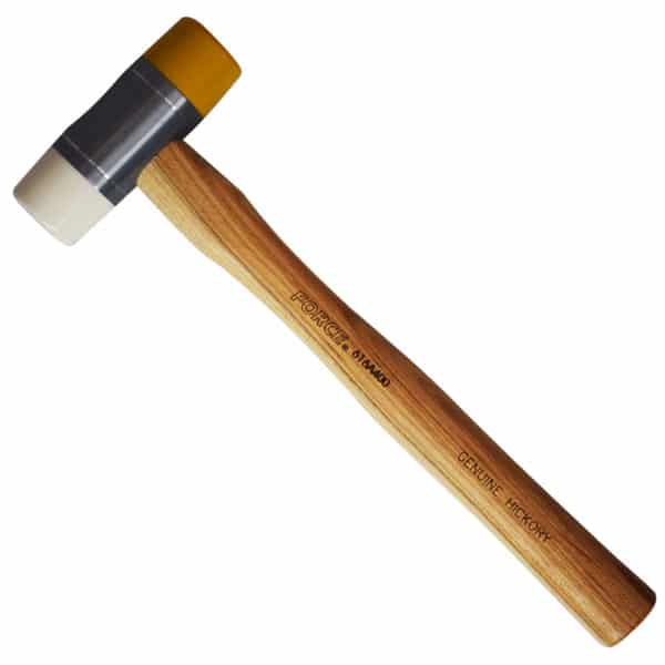 616A400-web-1-600x600-1.jpg Soft Face Hammer Yellow PU + White Nylon - Image 1