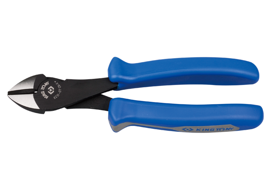 6231-Heavy-Duty-Diagonal-Cutting-Pliers.png 7" Heavy Duty Diagonal Cutting Nippers European Style - Image 1