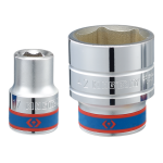 3/4" Drive Socket 55MM 6PT Chrome