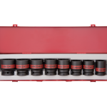 8PC 3/4" Drive Impact Socket Set SAE Black