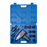 14PC 3/4" Drive Impact Wrench Set Metric With Socket