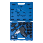 18PC 3/4" Drive Impact Wrench & Socket Set