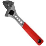 Adjustable Gauged Wrench Rubber Handle 8" 24MM Open