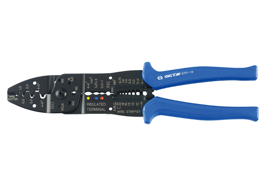 6721.png Professional Crimping Tool 9-3/4" - Image 1