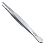 High Precision Tweezers Straight Non-Toothed 4.9" 125MM