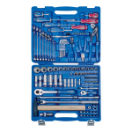 KINGTONY 110PC 1/2" & 1/4" Drive Combination Socket Set - Professional Mechanic Tool Kit