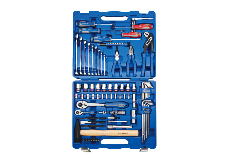 7081MR.png 81PC 1/4″ & 1/2″ Drive Combination Socket Set 12PT Metric - Professional Mechanic Tool Kit - Image 1