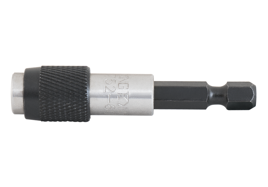 752.png 1/4" Quick Release Bit Holder 1/4" x 150MM Magnetic - Image 1