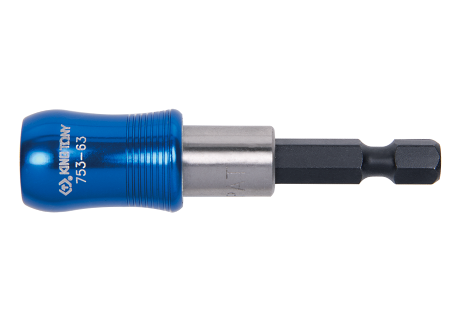 753-63.png 1/4" Quick Release Bit Holder 63MM Magnetic - Image 1