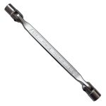 Hinged Star Socket Wrench E14 x E16 227MM Length