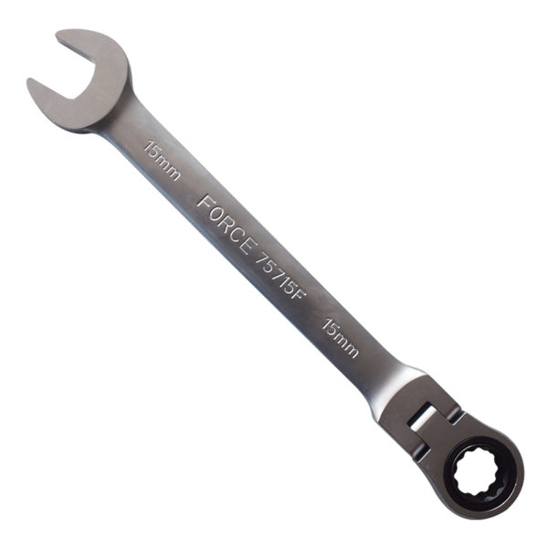 75715F-web-600x600-1.jpg Flexible Ratchet Wrench 15MM 215MM Length - Image 1