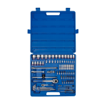 83PC 1/4" & 1/2" Drive Socket & Wrench Set