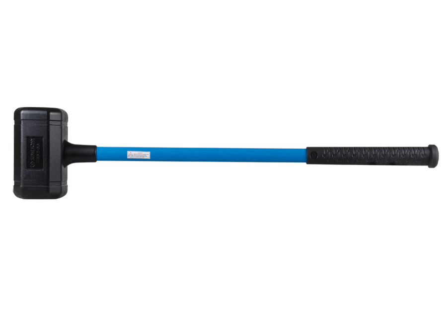 7852.png Rubber Hammer 1650G With Fiberglass Handle - Image 1
