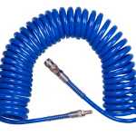 PU Air Spiral Hose 15M 640PSI 1/4" BSPT EU