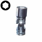 3/8" Drive Universal 6PT Flank Socket 7/16" 42MM Length