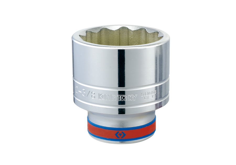 8330S.png 1" Drive Socket 2-5/8" 12PT Chrome - Image 1