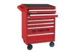 7 Drawer Tool Trolley 26" Rolling Cart Ball Bearing