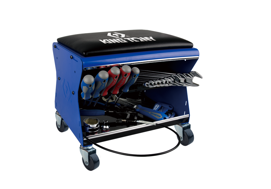 87452B-B.png Roller Seat With Rack Metal Tray - Image 1