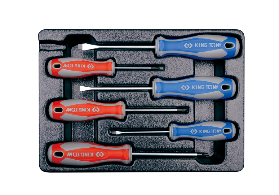 9-31106MR.png 6PC Screwdriver Set Metric For Tool Trolley - Image 1
