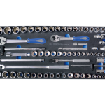 70PC 1/2" Drive & 3/8" Drive Socket Set For Trolley EVA Foam