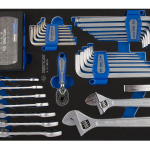 90PC Wrench & Bit & Hex Key Set With EVA Tray