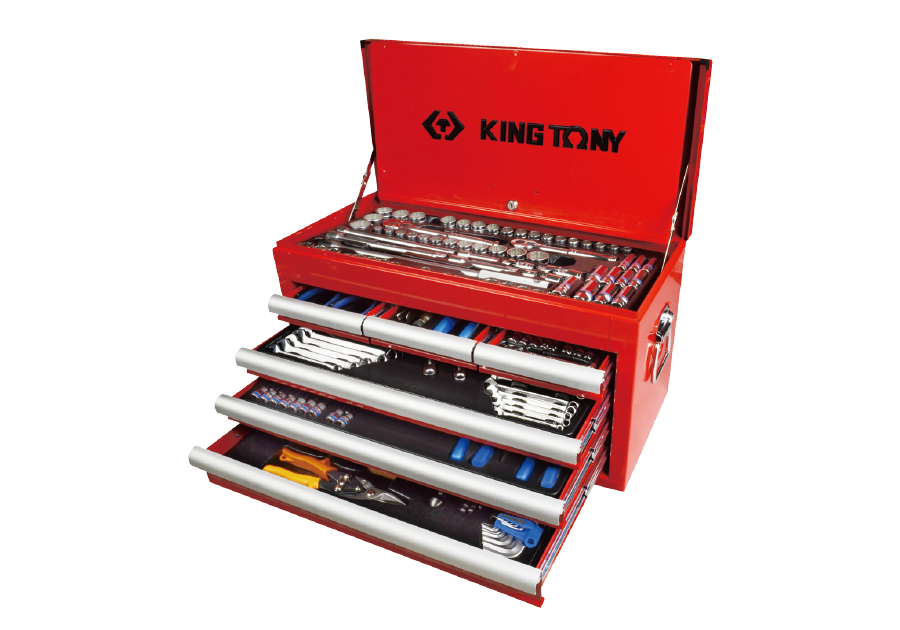 911-003CR.png 235PC Tool Box Set Metric & Imperial - Image 1