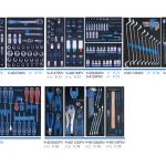 286PC Tool Set EVA Tray Without Trolley