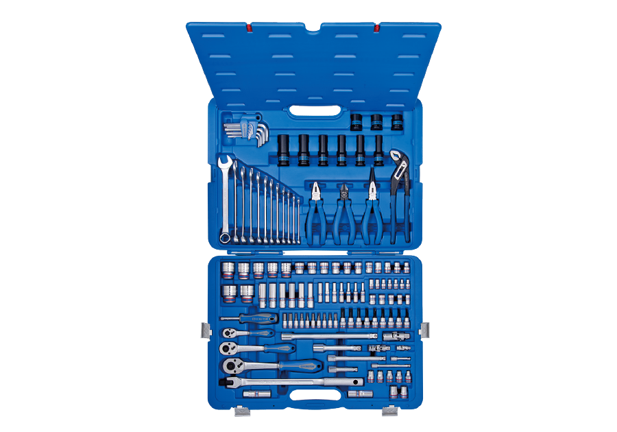 9519MR50.png 119PC 1/4" & 3/8" & 1/2" Drive Socket 6PT & Tool Set - Image 1