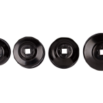 4PC 3/8″ Drive Cup Type Oil Filter Wrench Set - Oil Filter Cap Socket Removal Kit