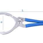 14" Adjustable Oil Filter Pliers 100-140MM