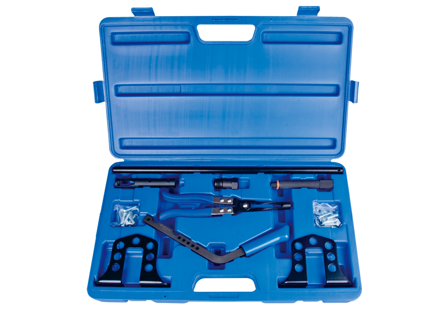 9AH11.png 10PC Valve Spring Compressor Kit - Universal OHV & OHC Engine Valve Tool Set - Image 1