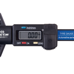 Digital Tyre Tread Depth Gauge Measuring Tool - Metric & Inch Measurement