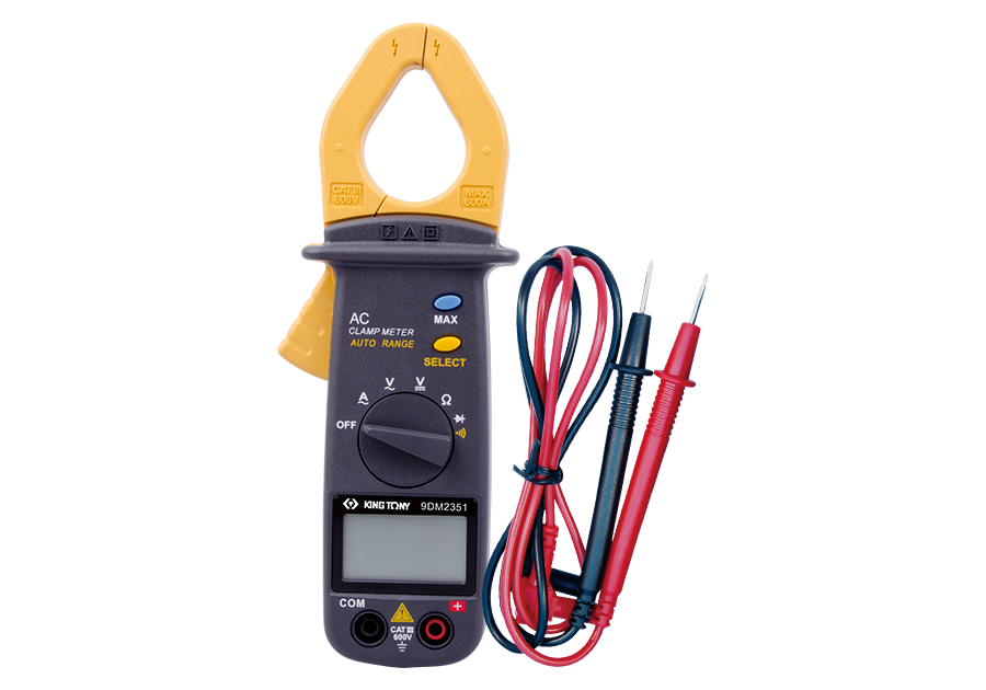 9DM2351.png Digital Clamp Meter - 30mm Electrical Current Tester with Auto Power Off - Image 1