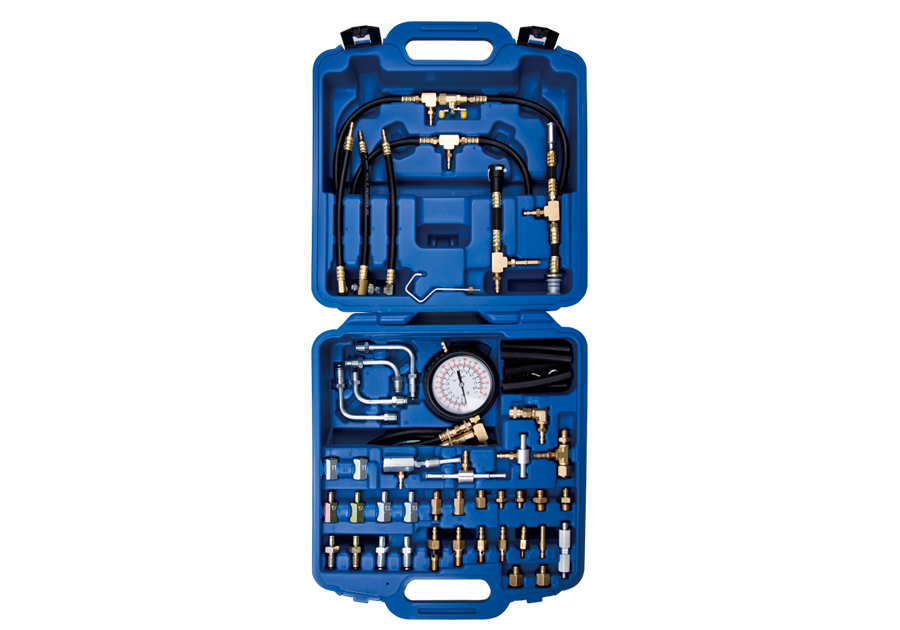 9DP1101.png Gasoline Engine Injection Pressure Tester Kit - Fuel Pressure Gauge & Injector Diagnostic Tool - Image 1