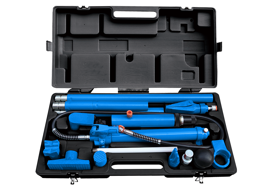 9TY120.png 4 TON Portable Hydraulic Body Repair Kit Blow Case Attached - Image 1