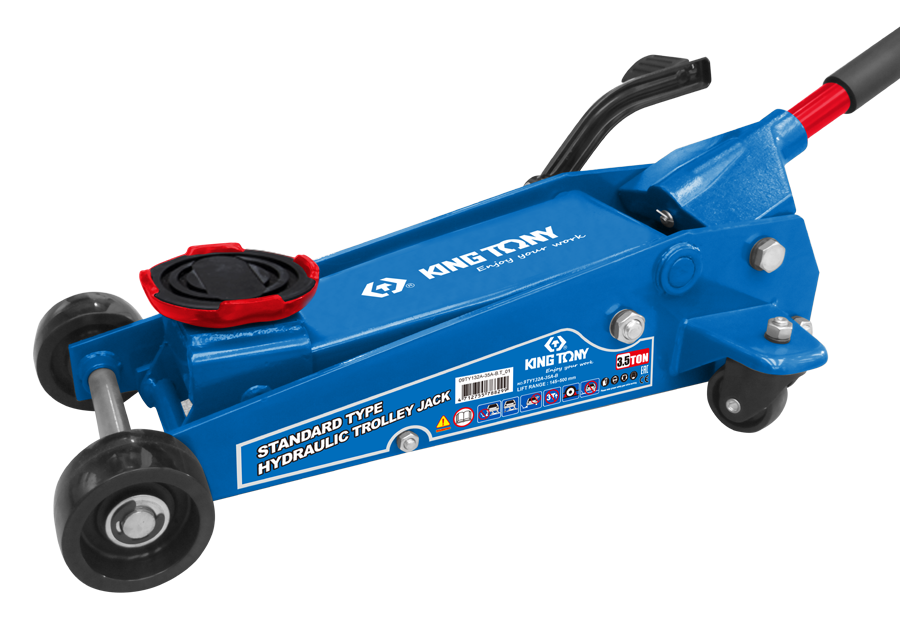 9TY132A.png Hydraulic Garage Jack 3.5 TON H: 145–500MM - Image 1