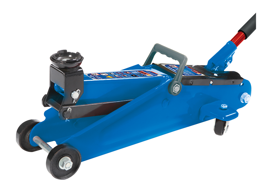 9TY138.png 2.25 TON Hydraulic Trolley Jack Blow Case Attached - Image 1