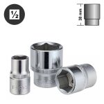 1/2" Drive 6PT Socket 35MM 45MM Length